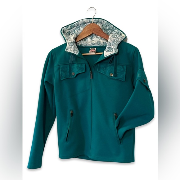 Dakine | Dark Turquoise Scuba Hoodie Jacket - Picture 7 of 7